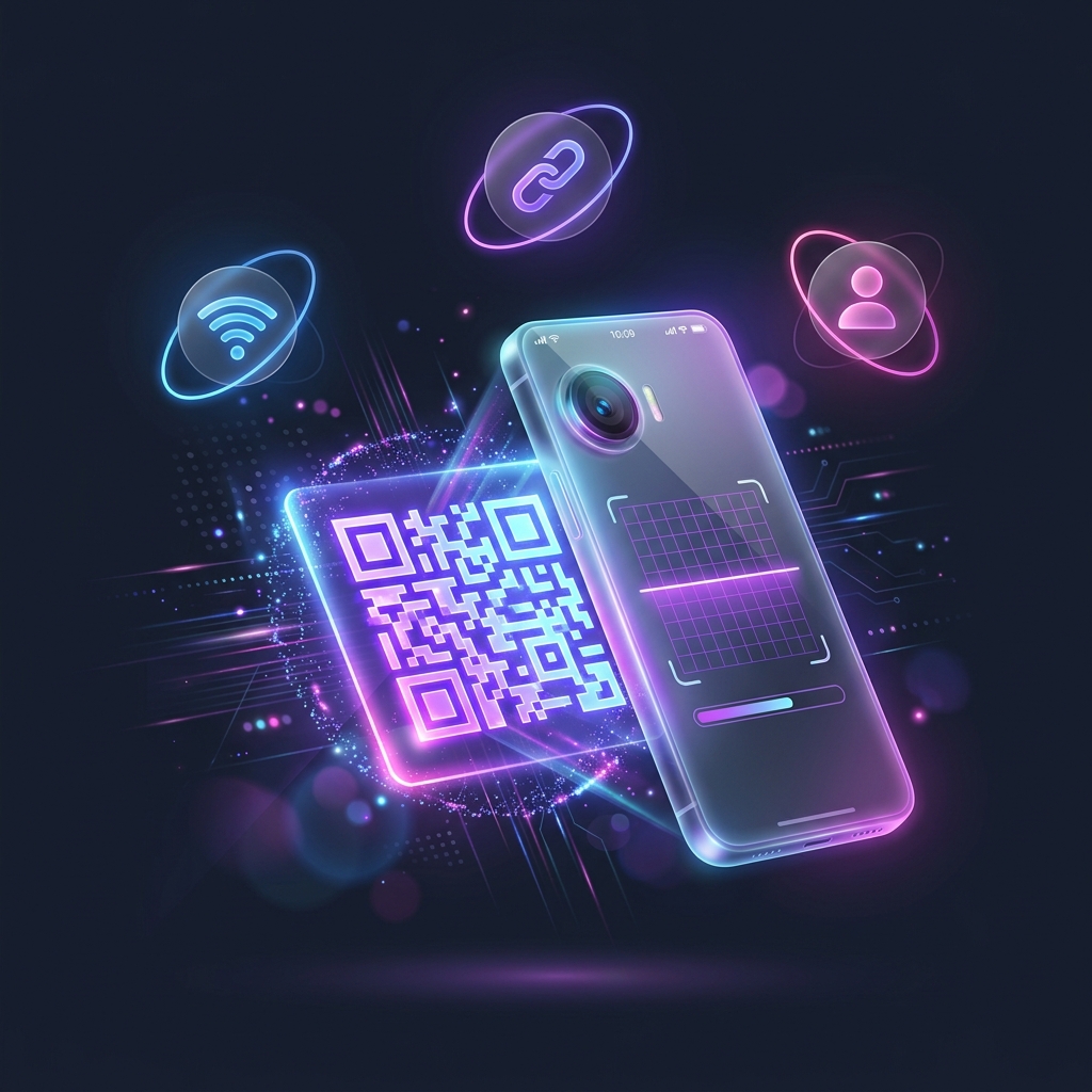 Ededin QR Gen - Free Custom QR Code Generator with Logo & SVG Export